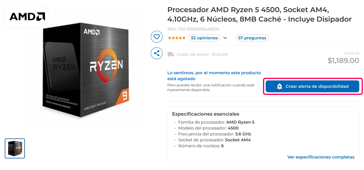 Como consultar precios y disponibilidad de productos en Cyberpuerta