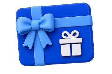 Ilustración de tarjeta de regalo